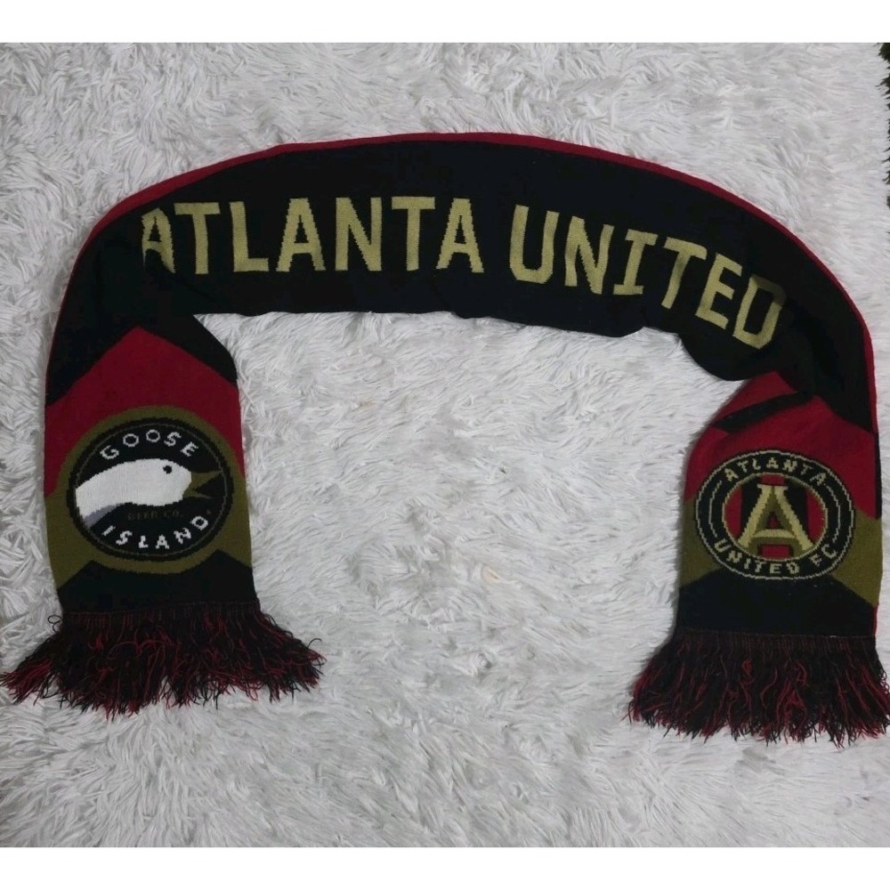 Atlanta United FC Scarf Limited Ed Ruffneck Scarves Goose Island Size 60x7 - Picture 1 of 5